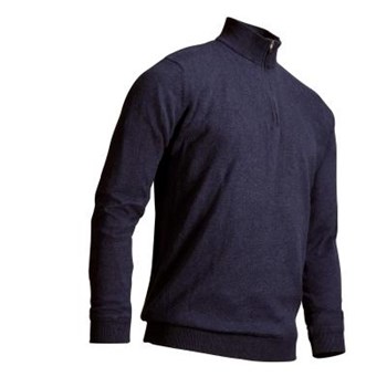 Pulover GOLF Guler Rotund Vreme Temperată Roșu Bărbaţi INESIS