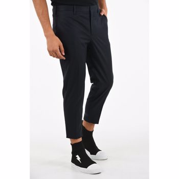 Neil Barrett Regular Rise Skinny Fit Pants Culoarea BLUE BM7901395