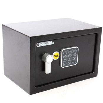 Seif compact YALE YSV/200/DB1, Inchidere electronica, 200 x 310 x 200 mm, negru