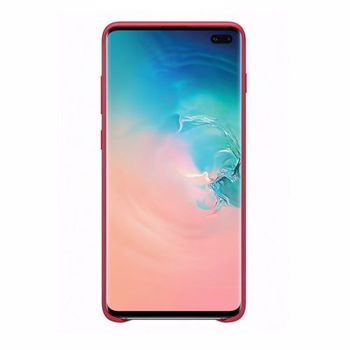 Protectie spate Samsung EF-VG975LREGWW pentru Galaxy S10 Plus (Rosu)