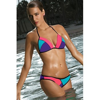 SW887-11 Costum de baie Color Block, in 2 piese