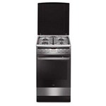 Hansa Aragaz mixt FCMX59221, plita gaz, 8 functii cuptor, inox