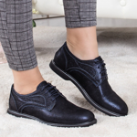 Pantofi Piele Talemi albastri