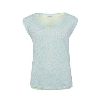 Tricou verde/galben cu doua fete de la Maison Scotch