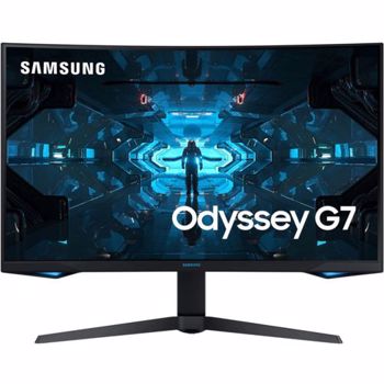 Monitor LED Samsung LC27G75TQSRXEN 27" Curbat WQHD 1ms Negru