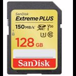 Card de memorie Sandisk SDXC Extreme PLUS, 128GB, UHS-I