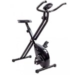 Bicicleta verticala Techfit XB200, pliabila, Negru