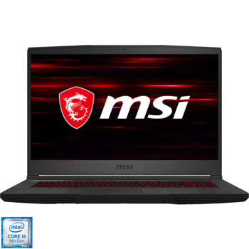 Laptop Gaming MSI GF65 Thin 9SEXR Intel Core (9th Gen) i5-9300H 512GB SSD 8GB NVIDIA GeForce RTX2060 6GB FullHD 120Hz Tast. ilum. Black 9s7-16w112-288