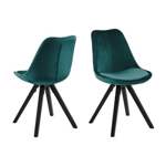 Scaun dining Actona Dima, verde