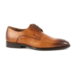 Pantofi Derby barbati enzo bertini maro cognac din piele 3689bp39950cu
