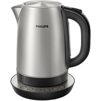 Fierbator Philips HD9326/20, 2200 W, 1.7 l, Argintiu/Negru