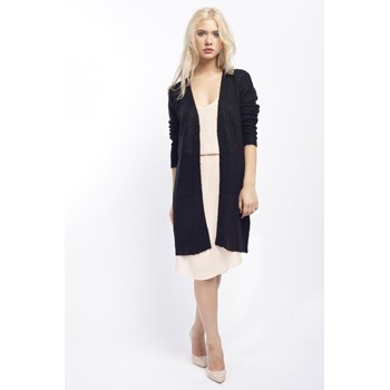 Cardigan impletit Vila negru