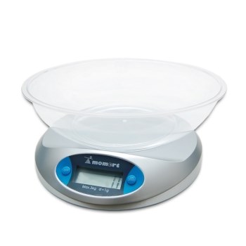 Cantar digital cu bol transparent pentru bucatarie Momert 68004