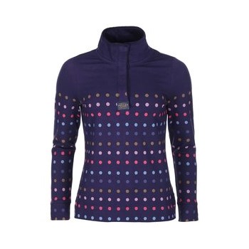 Bluza sport de dama bleumarin cu buline colorate Tom Joules Cowdray