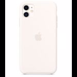 Husa Protectie Spate Apple iPhone 11 Silicone Case White
