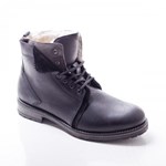 Ghete Piele Nisena negre casual