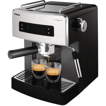 Espressor manual Philips Saeco Estrosa HD8525/09, 1900 W, 1.25 L, 15 bar, Negru