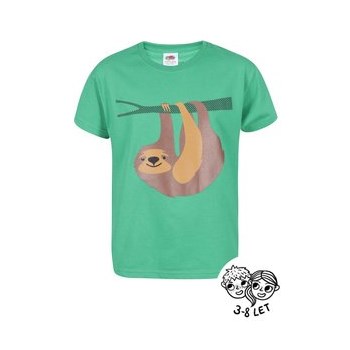 Tricou pentru copii ZOOT Sloth verde