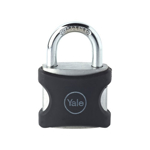 Lacat aluminiu Yale YE3/38/119/1/BK 38 mm Negru