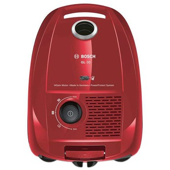 Bosch Aspirator cu sac BGL3B210, 4 l, Tub metalic telescopic, 650 W, Filtru PureAir, Rosu Cayenne
