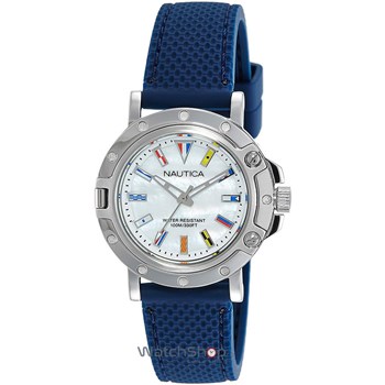 Ceas Nautica Nst 800 Women'S Flags NAD12551L