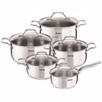 Set oale Tefal Intuition, Inox, 10 piese, inductie