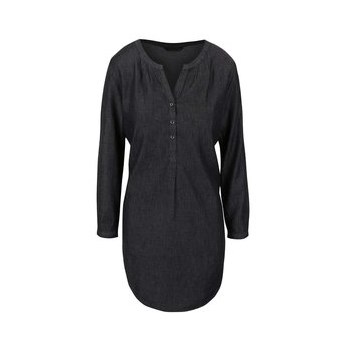 Rochie cu guler tunica ONLY Nova gri
