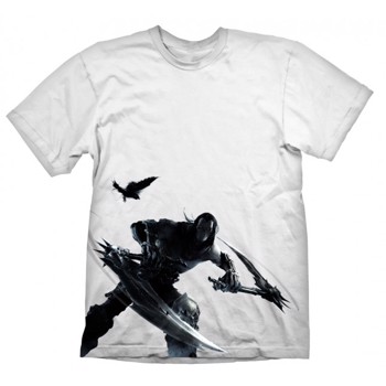 Tricou Darksiders Keyart, culoare alba, marimea M