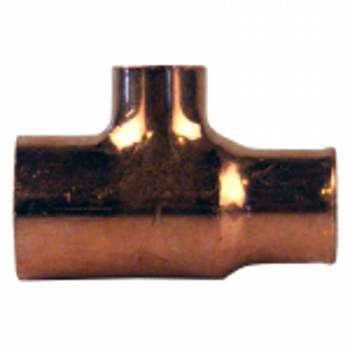 TEU REDUS CUPRU PT IMBINARE PRIN SUDURA, VIEGA D.28x18x22mm
