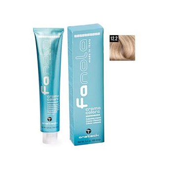 Vopsea Crema Permanenta Fanola 12.2 Blond Superdeschis Platinat Perlat Extra, 100ml