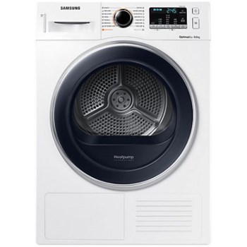 Uscator de rufe Samsung DV80M5010QW 8Kg Usa reversibila Afisaj LED Pompa de caldura 3 niveluri de uscare Alb A++ dv80m5010qw