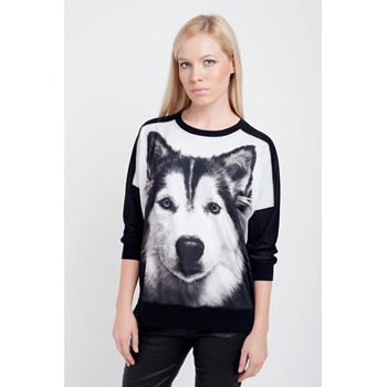 Bluza casual dama Medicine negru-alb