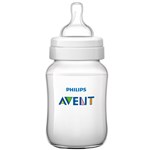 Biberon Philips Avent Classic+ SCF563/17, 260 ml, Alb