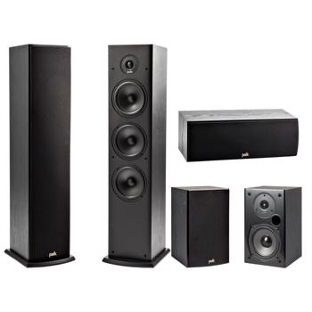 Sistem Boxe Polk Audio T50+T30+T15 Negru