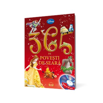 365 de povesti de seara (contine CD audio)