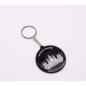 Footshop Budapest Keychain Black