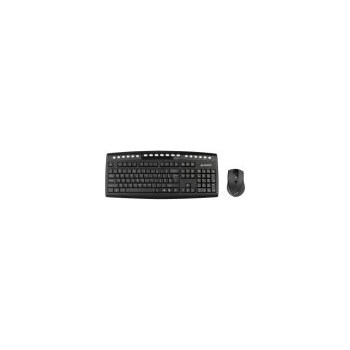 Kit Tastatura si Mouse Wireless 9100F (Negru)