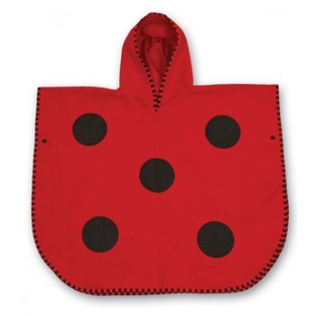 Poncho pentru Plaja UPF 50+ Buburuza 3-6 ani