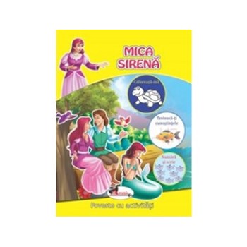 Mica sirena - Poveste cu activitati