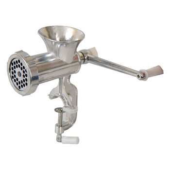 Masina de tocat manuala Ertone, nr 10, din aluminiu