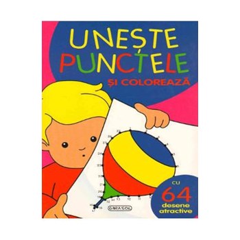 Uneste punctele si coloreaza (Albastru)