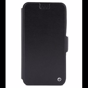 Husa Lemontti Book Elegant pentru Alcatel U5 4G / Orange Rise 52, Negru