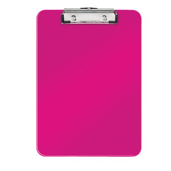 Clipboard A4, roz metalizat, LEITZ WOW