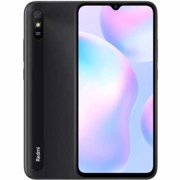 Telefon mobil Xiaomi Redmi 9A, Procesor MediaTek Helio G25 Octa-Core 2.0GHz, IPS LCD Capacitiv touchscreen 6.53", 2GB RAM, 32GB Flash, Camera 13MP, 4G, Wi-Fi, Dual SIM, Android (Gri)