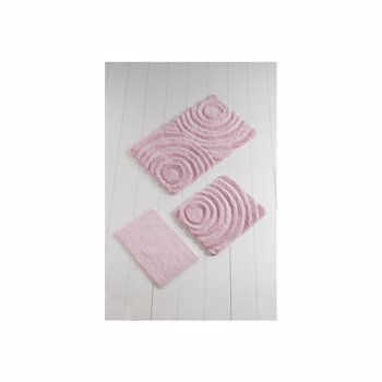 Set covorase baie Chilai Home by Alessia, 3 Piese, 351ALS2020, Roz