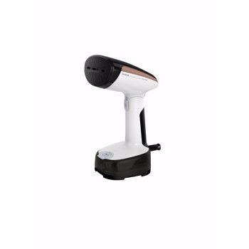 Aparat de calcat vertical pliabil cu abur Access Steam Compact, Tefal, DT3030E0, 1300 W, 16 g/min, 120 ml, auto-off, Alb