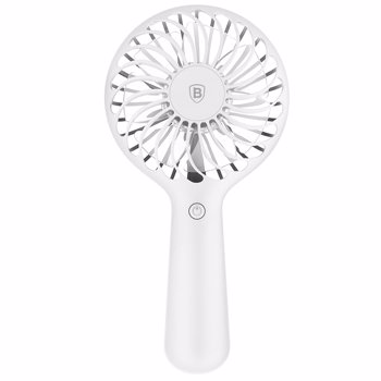 Mini Ventilator Portabil Baseus 3 viteze incarcare USB Alb cxqy-02