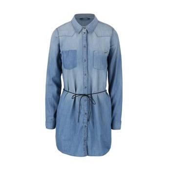 Rochie din material tip denim ONLY Henna