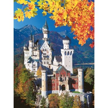 Puzzle Castelul Neuschwanstein toamna, 1500 piese, RAVENSBURGER Puzzle Adulti