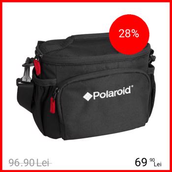 Geanta Foto Polaroid Compacta SLR, Negru